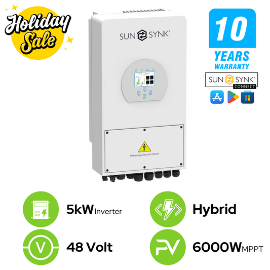 Sunsynk 5kW 1P Hybrid Inverter