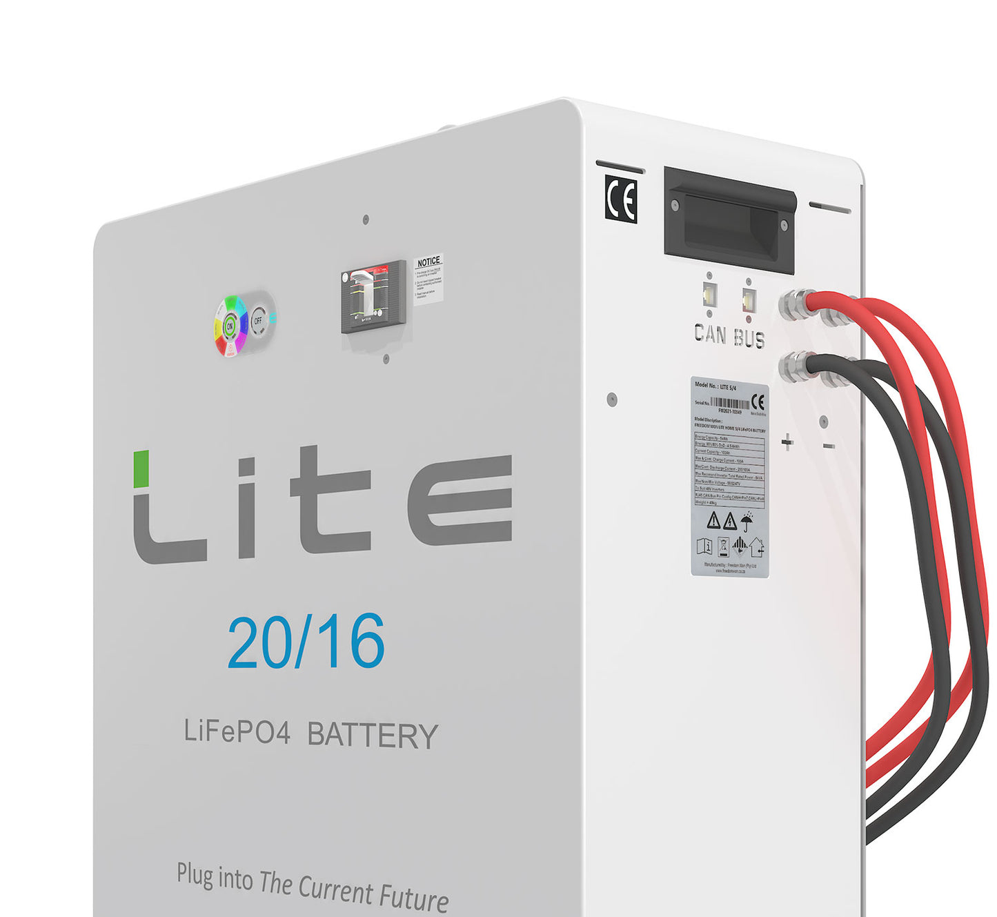 Freedom Lite Home 20/16kWh 52v LiFePO4 Battery