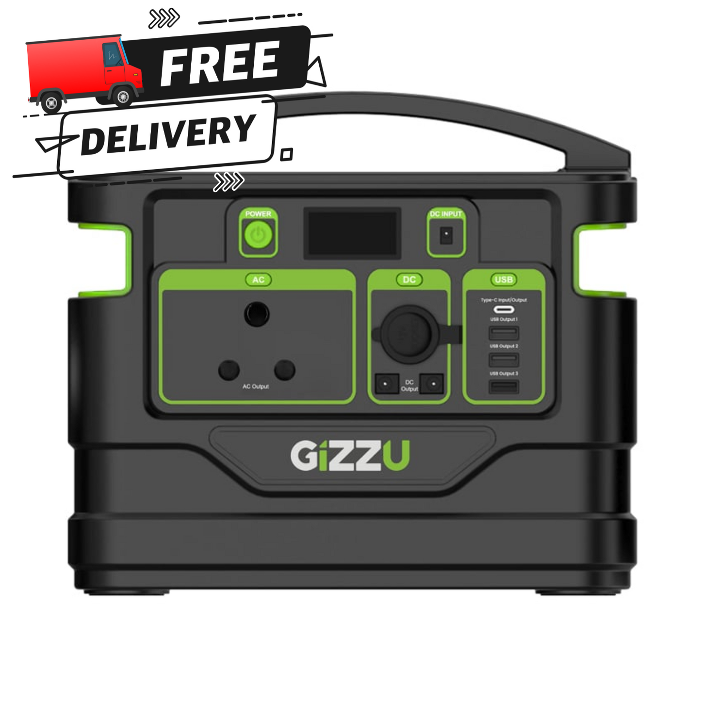 Gizzu 296Wh Portable Power Station