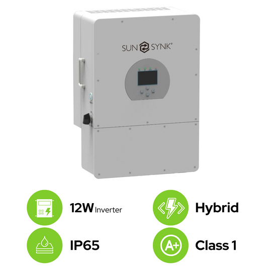 Sunsynk 12kW 3P Hybrid PV Inverter 48v C/W Wifi Dongle IP65