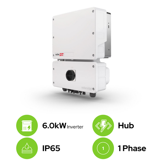 SolarEdge 6.0kW Energy Hub Inverter 1P Prism Technology